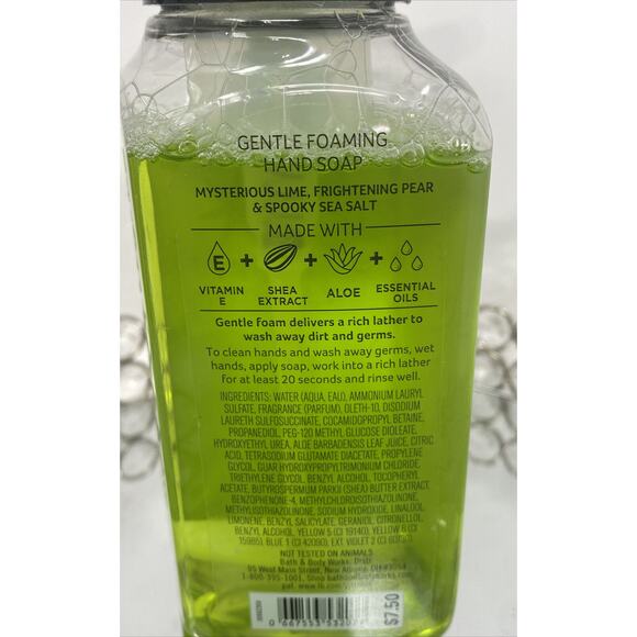 3 Bath Body Works Gentle Foaming Hand SOAP Candy Corn, Happy Hunting & Pumpkin - Picture 10 of 10